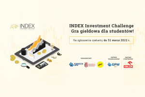 Rejestracja do Index Investment Challenge – rusza 6. edycja wydarzenia