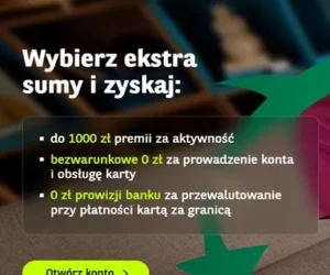 Promocja konta osobistego w BNP Paribas: 1000 zł gotówki + wielowalutowa karta za 0 zł