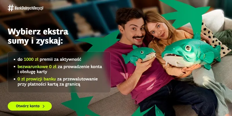 screen ze strony promocji konta osobistego w banku BNP Paribas "Podróżnik z aplikacją" z najważniejszymi zasadami promocji