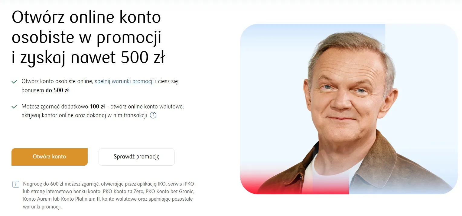 konto w pko bp w promocji 600 zł
