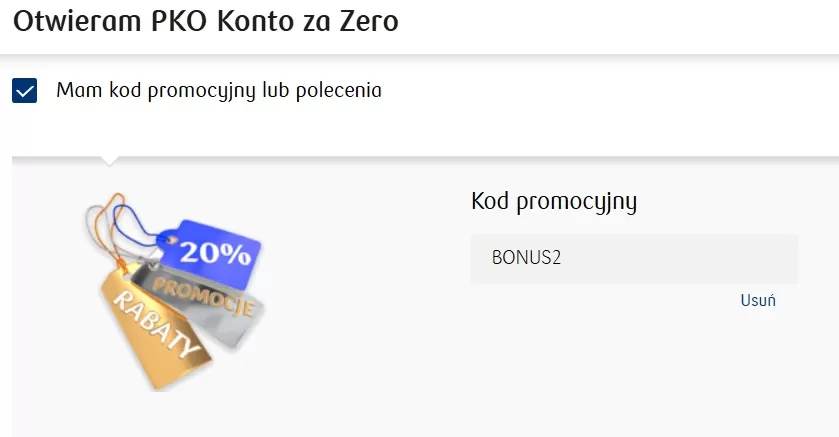 kod promocji cashbback pko bp