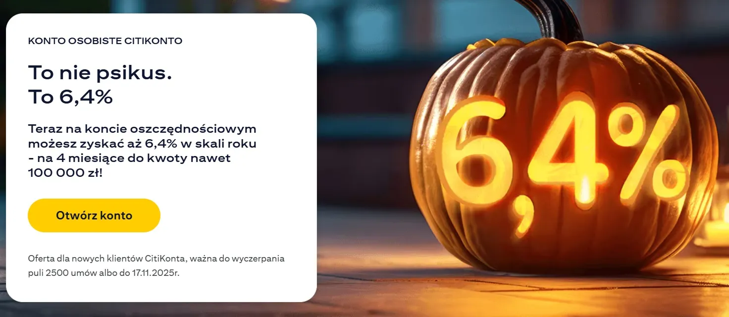 Promocja konton bankowe Citikonto Citibank konto citibanku w pormocji