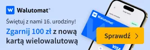 Walutomat - Karta wielowalutowa