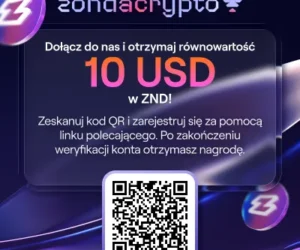 Promocja Zonda: Bonus 10 USD na start przy rejestracji na giełdzie kryptowalut zondacrypto