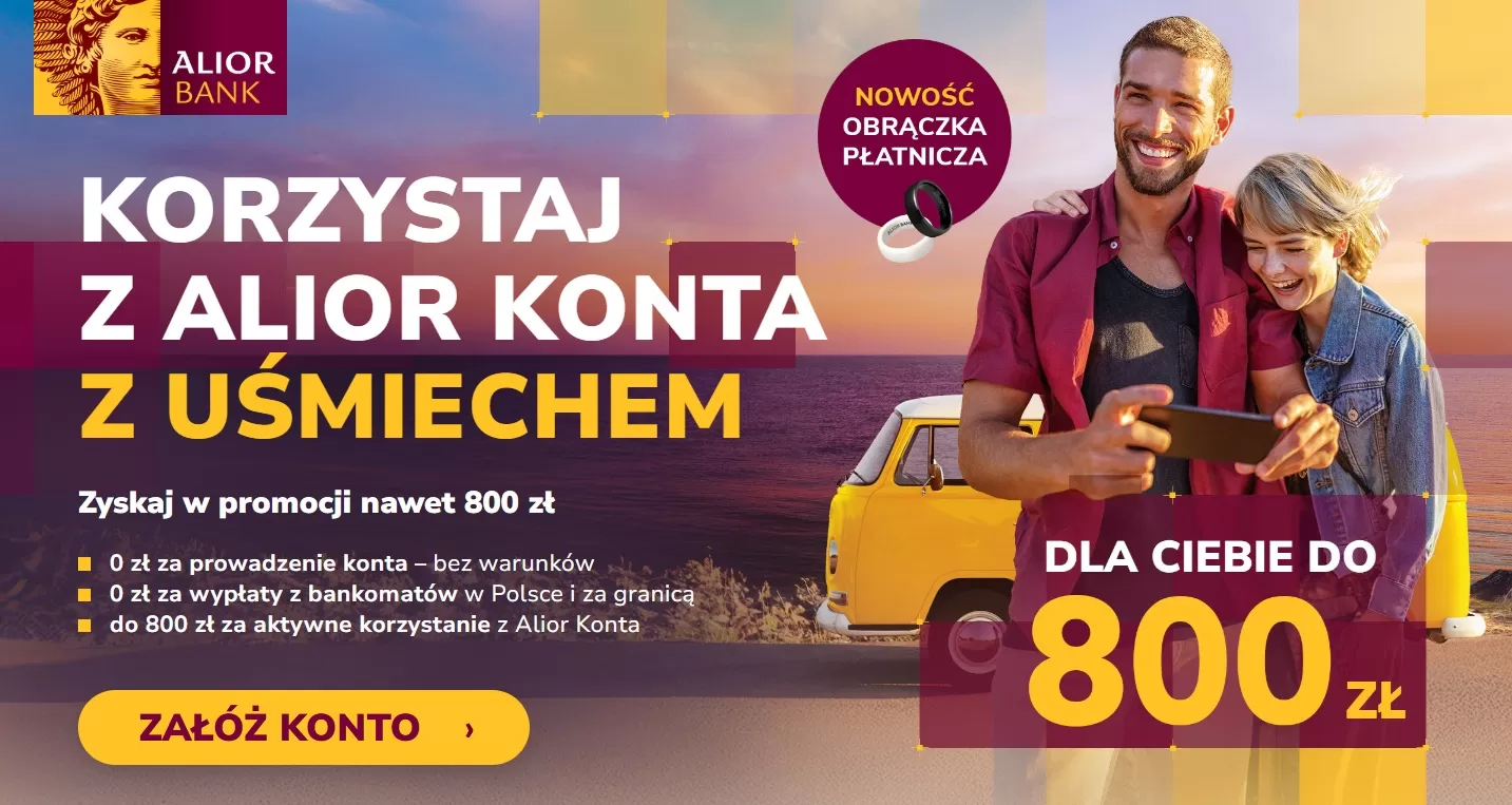konto alior promocja sierpień 2025