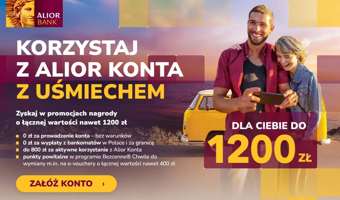 konto alior w promocji
