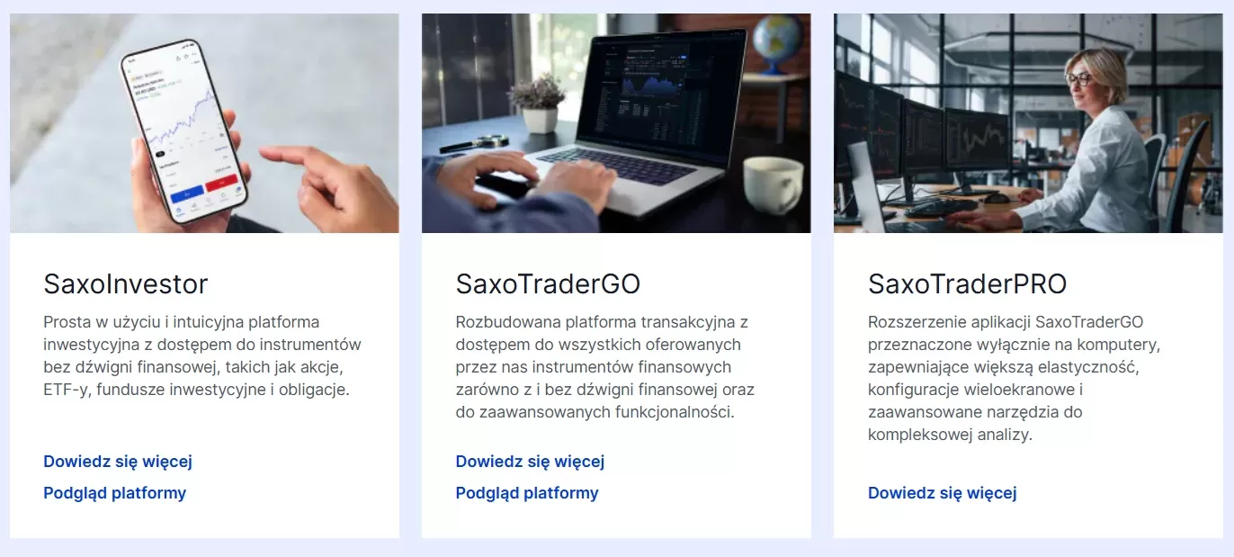 platformy do handlu saxo bank