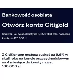 konto citigold citi handlowy