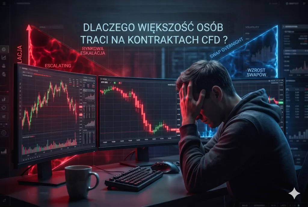 Dlaczego więszość inwestorów traci na kontraktach CFD