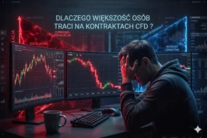 Anatomia straty na CFD: Dźwignia, ukryte opłaty i mity analizy, przez które około 80% kont świeci pustkami