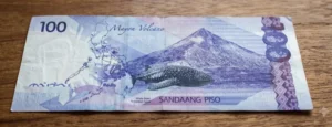 100 Filipinskie Peso tyŁ
