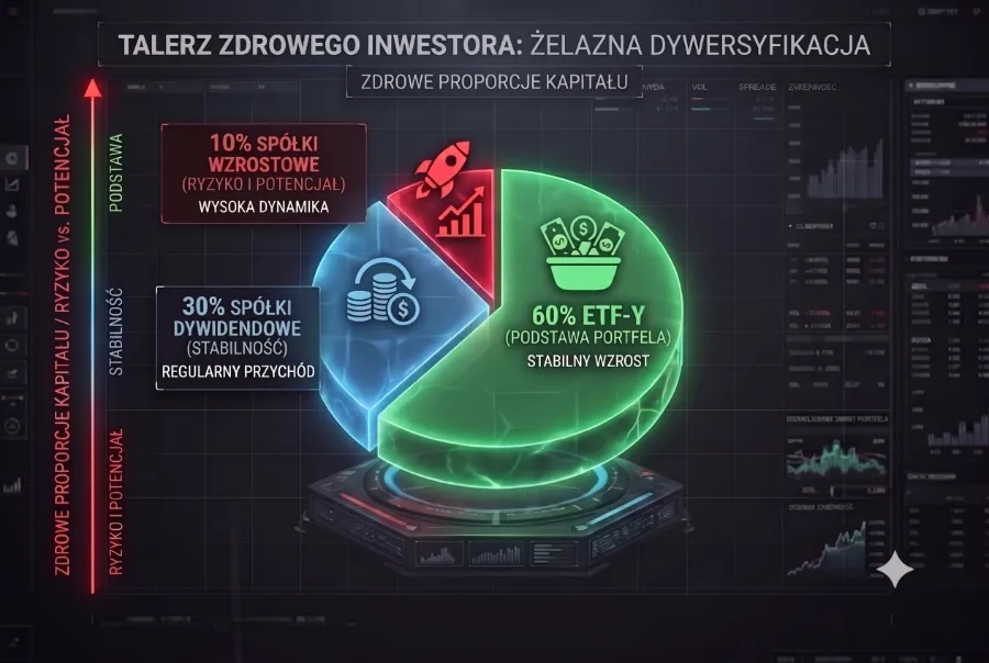 Przykładowe proporcje portfela inwestora