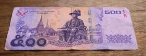 500 THB - rewers -ilustracja poglądowa AI
